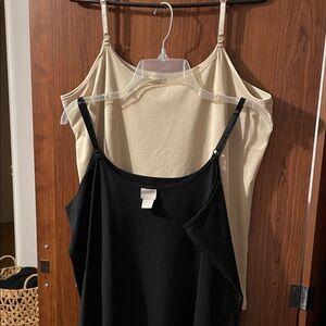 Black and Nude Tank Tops-XL-sz 3